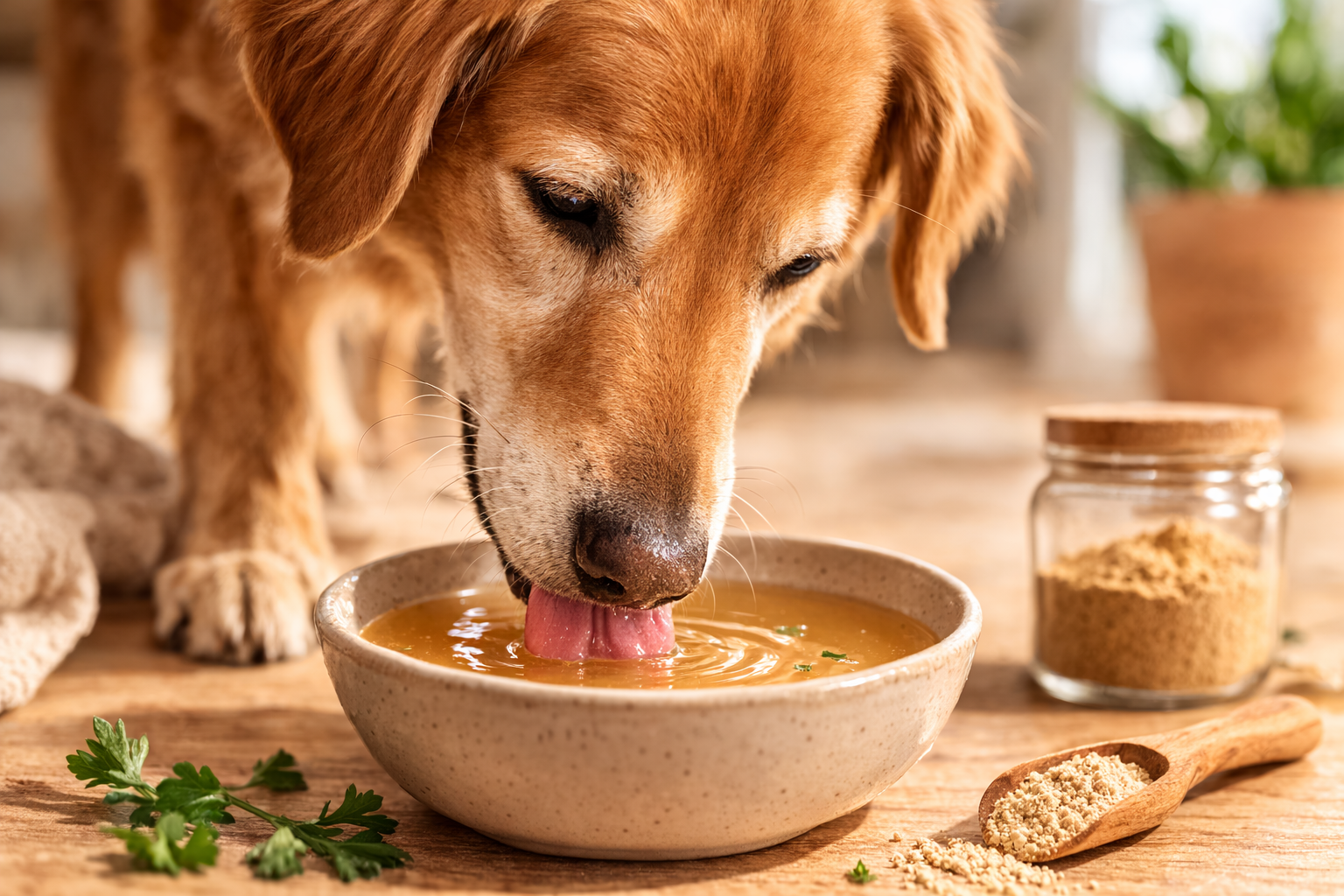 Brodo di ossa per cani: articolazioni, intestino e sistema immunitario
